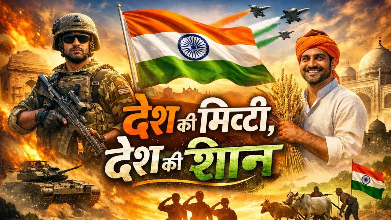 Desh Ki Mitti, Desh Ki Shaan 🇮🇳 | 26 January Patriotic Song 2025 | Republic Day Special