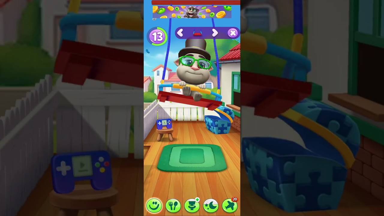 Talking tom fun gamming # No -1*