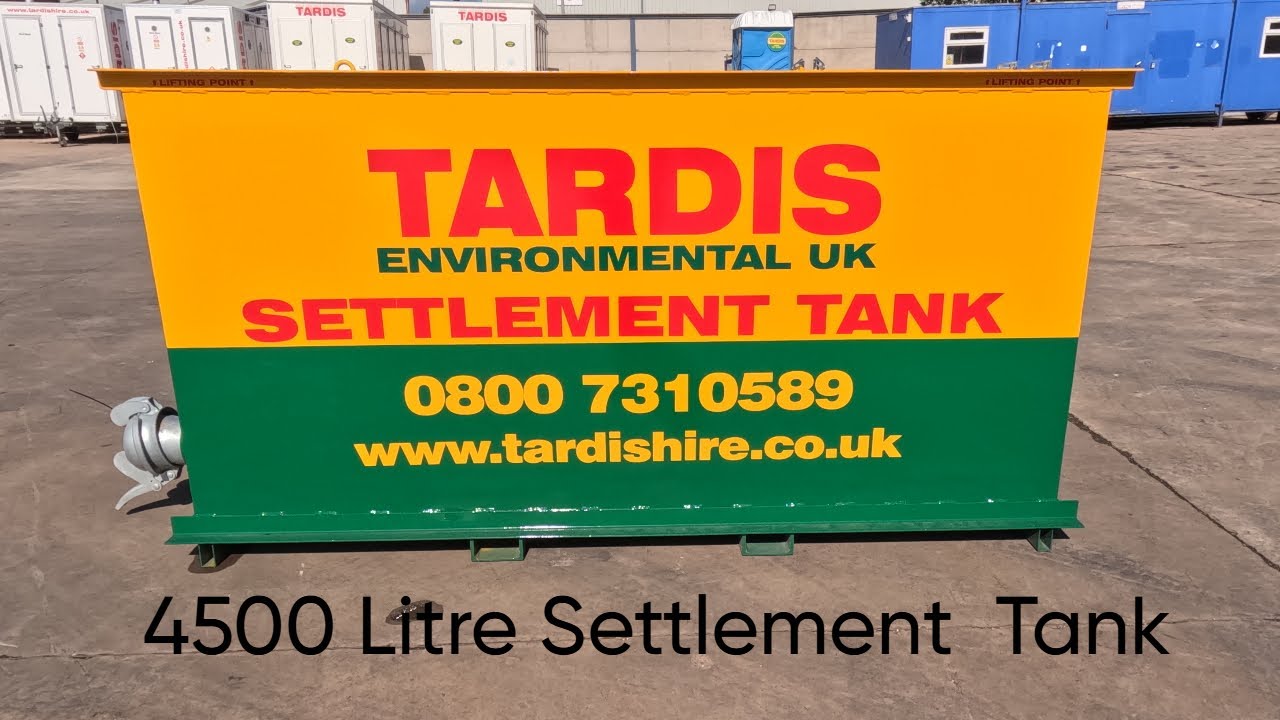Tardis Settlement tanks