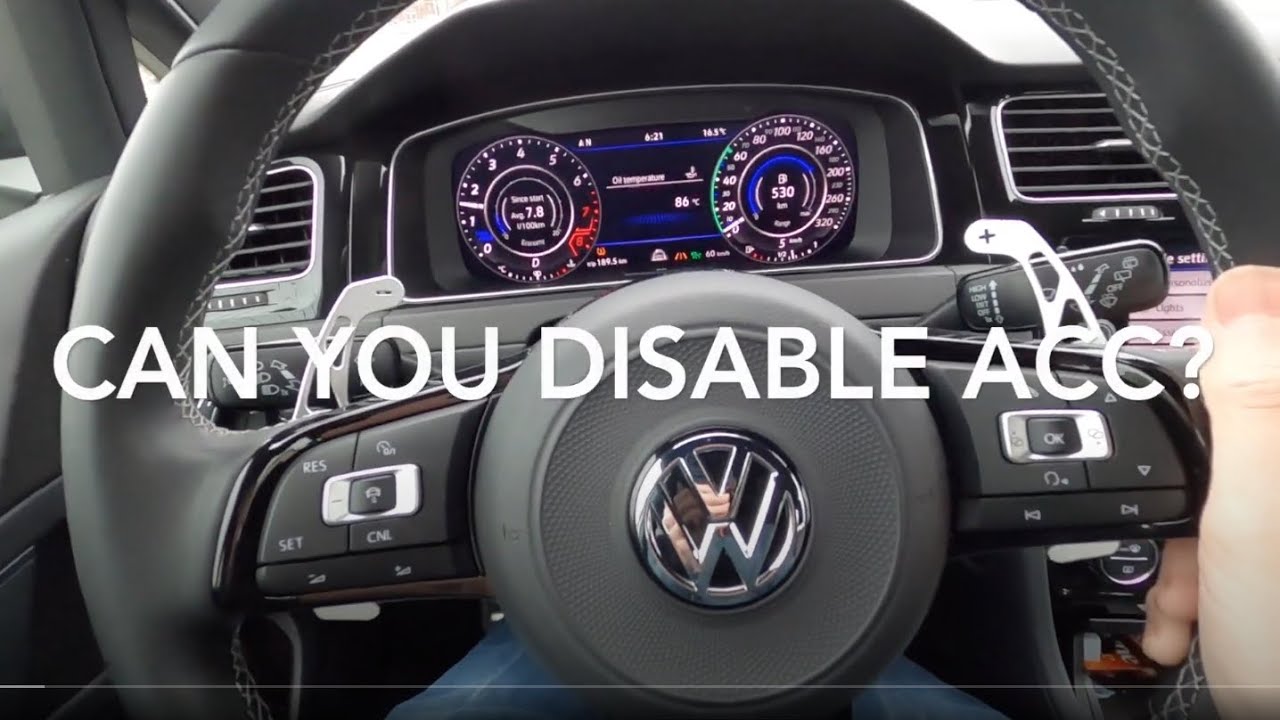 Можно ли отключить адаптивный круиз-контроль VW? - Netcruzer CARS