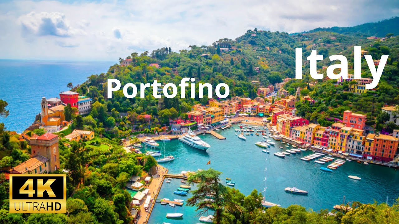 🇮🇹 Portofino, Italy, walking tour 4k 50 fps