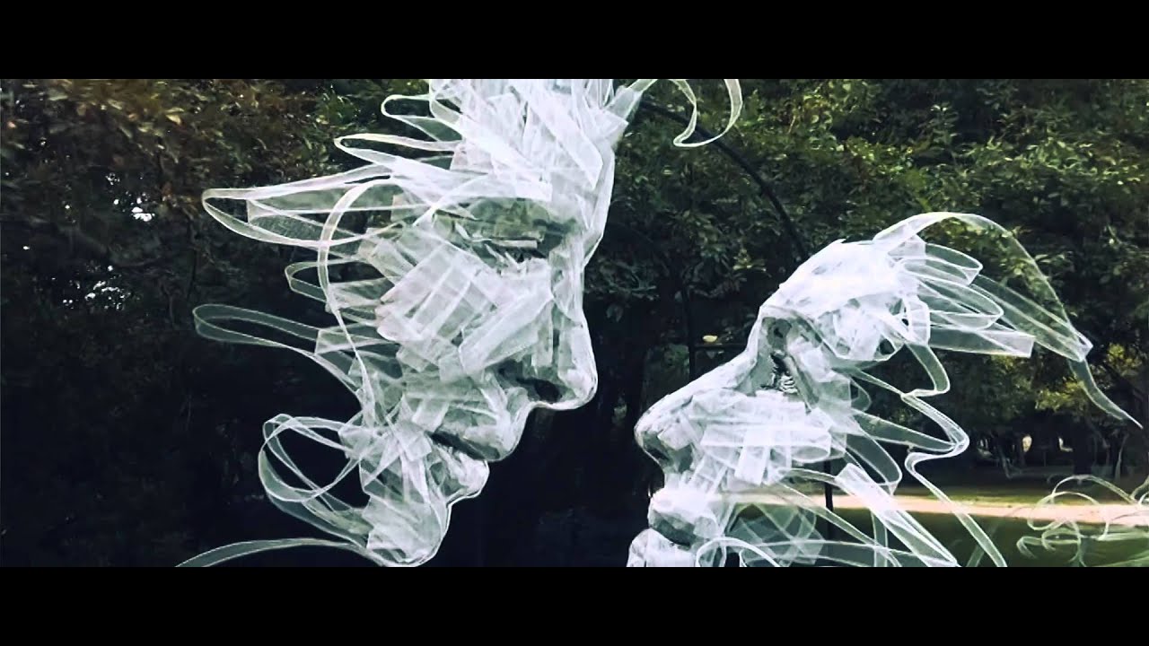 Entwined Ribbon Sculpture by Benjamin Shine
