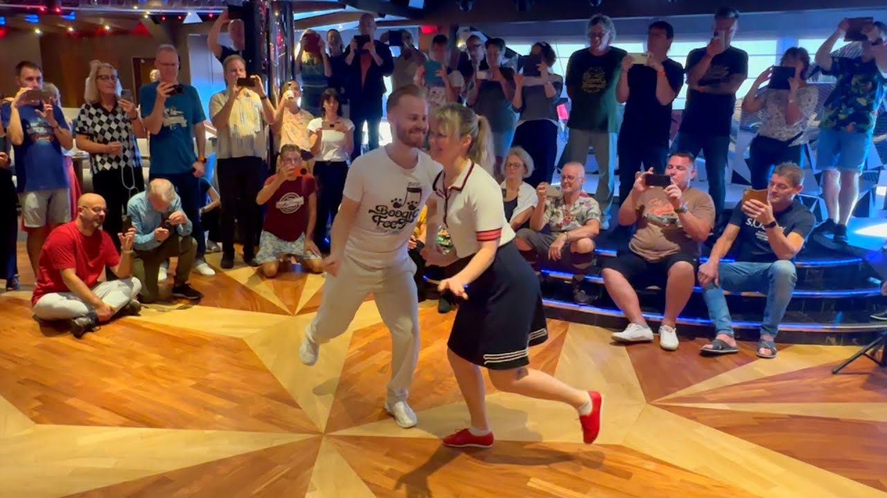 Boogie Woogie Dance Class Demo - Sondre & Tanya