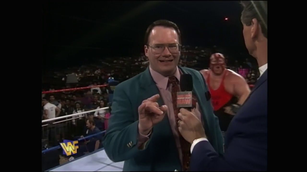Jim Cornette & Vader promo on Yokozuna & Razor Ramon. (WWF)