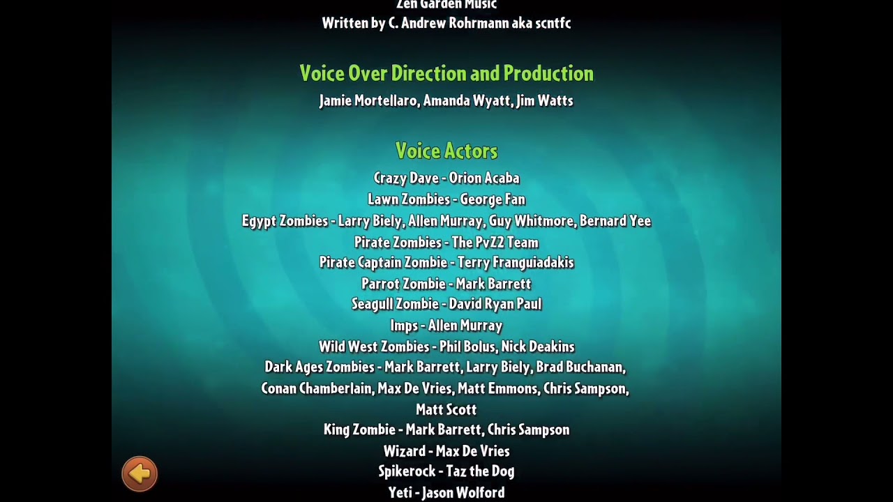 Plants vs Zombies 2 zombies are going to die End credits Edited