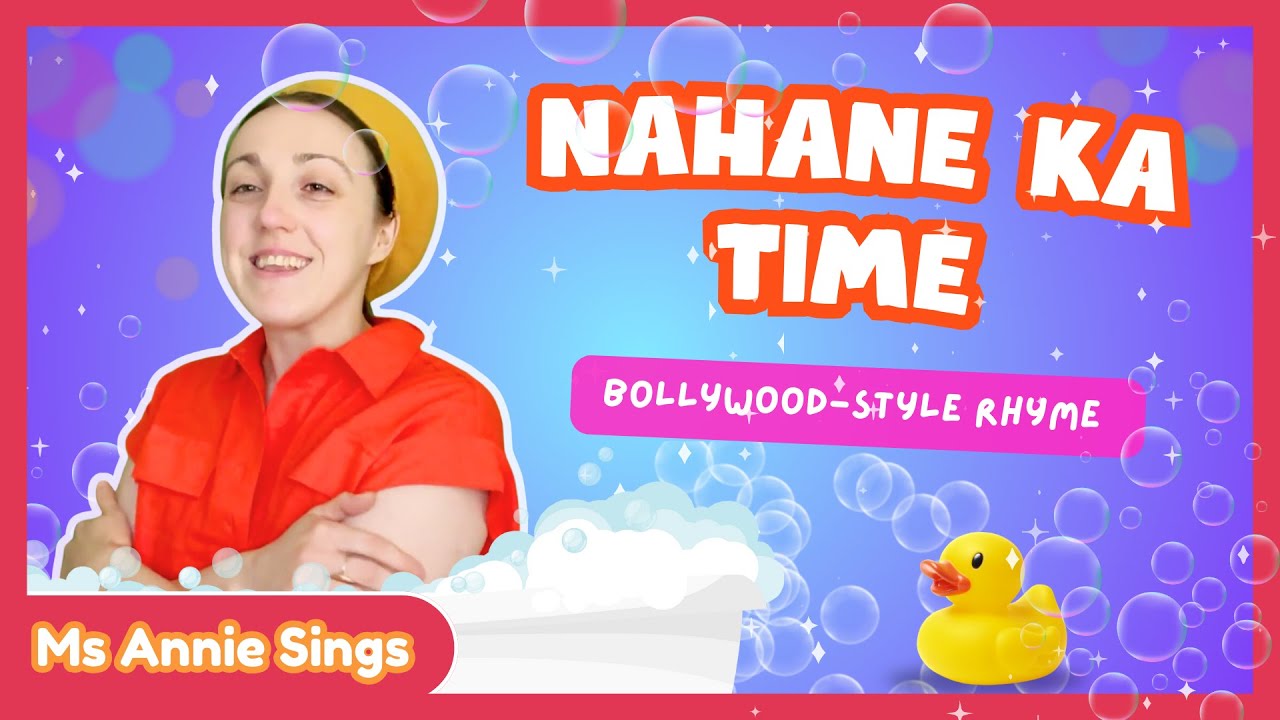 Chalo Hum Nahane Chale | Bollywood-style Bath Time Rhyme for Kids | Hindi for Babies and Toddlers