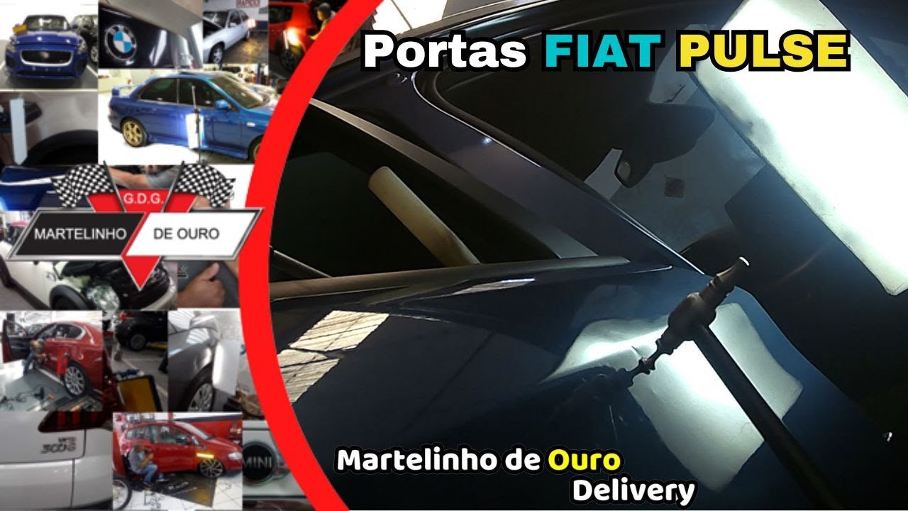 Martelinho de Ouro Delivery Portas Fiat Pulse - FPS
