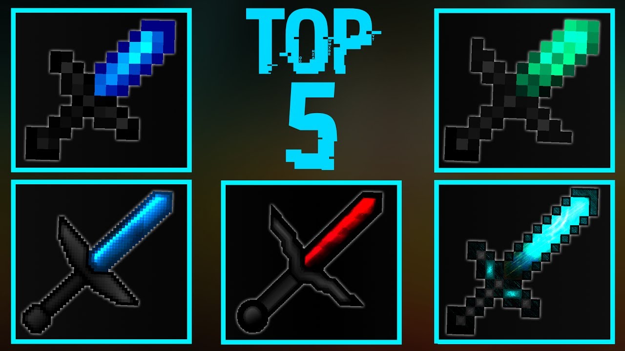 TOP 5 MINECRAFT PVP TEXTURE PACKS!(FPS BOOST/NO LAG! 1.12/1.11/1.10)