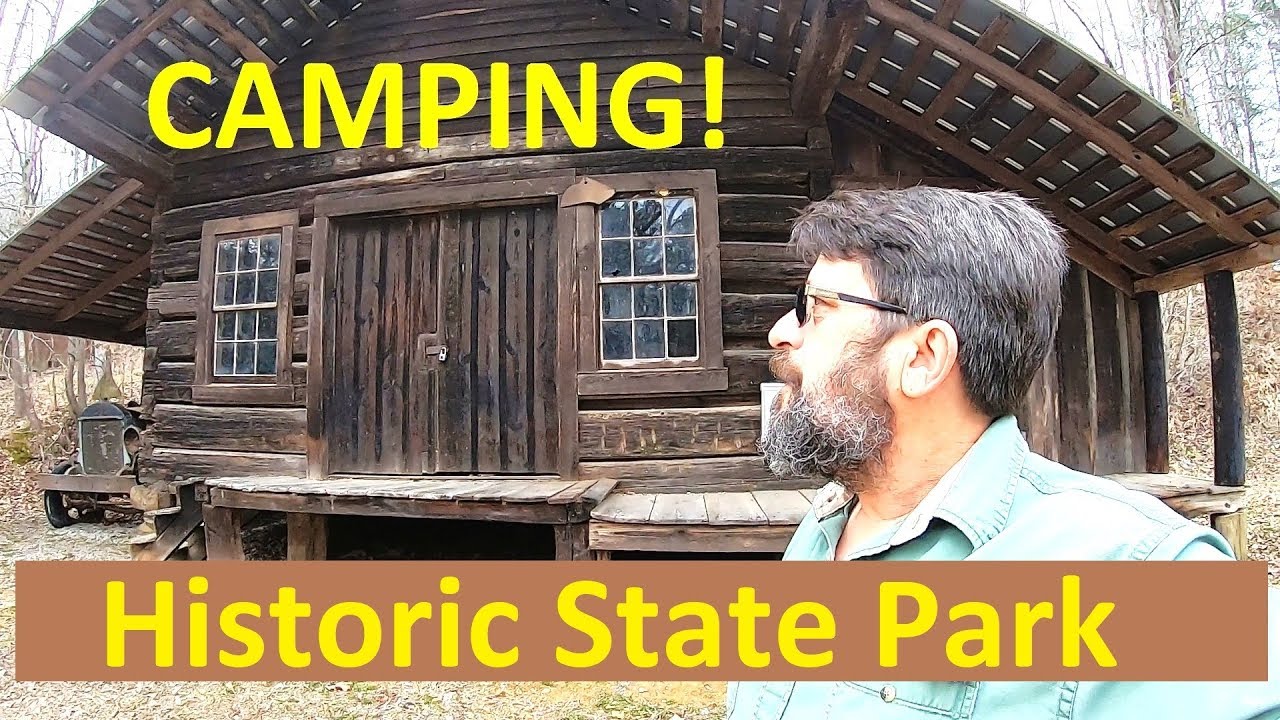 Camping at State Park & Historical Tannehill Ironworks