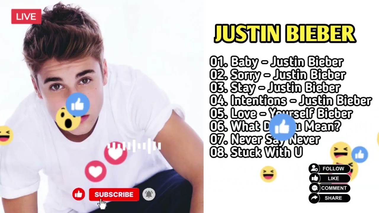 Justin Bieber Greatest Hits Full Album