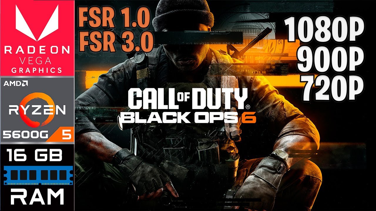 Call Of Duty: Black Ops 6 | Ryzen 5 5600G | 16GB RAM