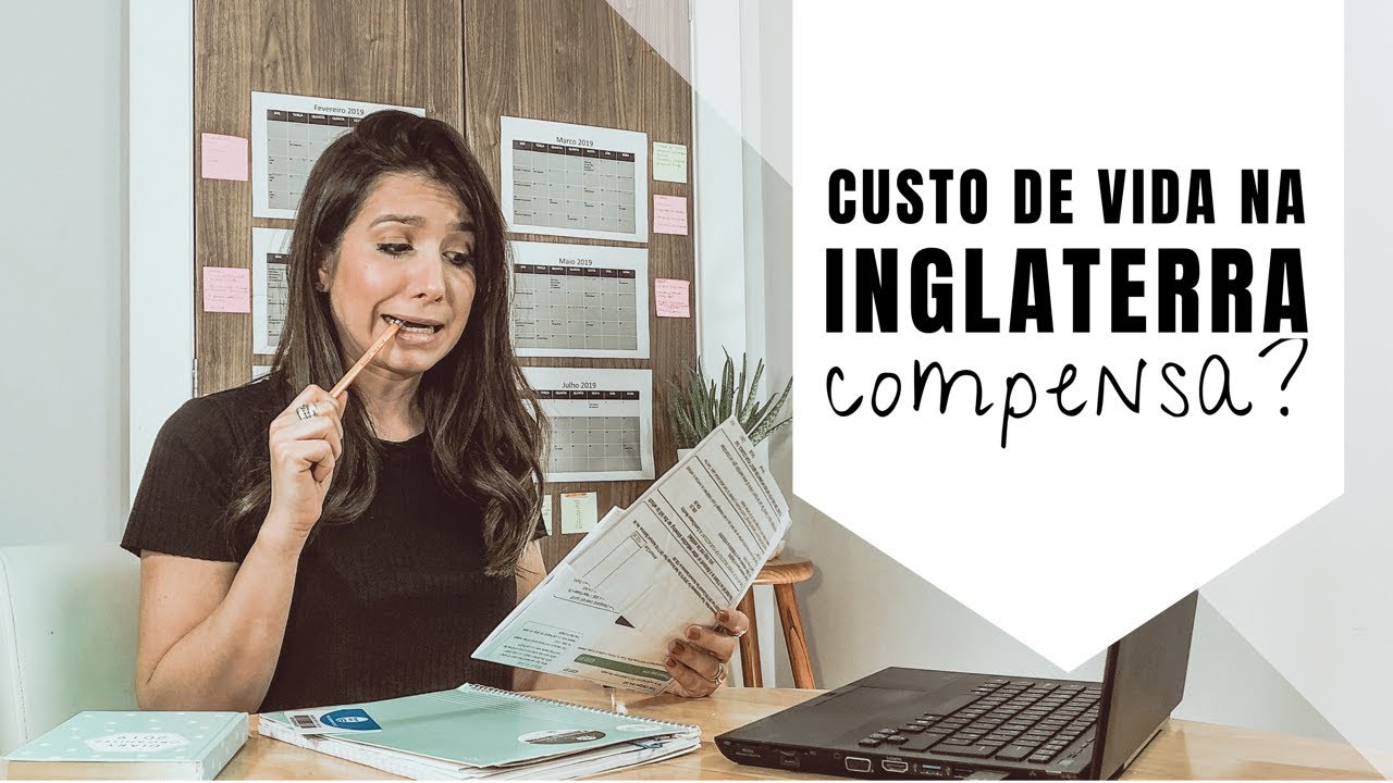 CUSTO DE VIDA NA INGLATERRA - CONTAS DO MÊS - GASTOS FIXOS | Aline Tartuci