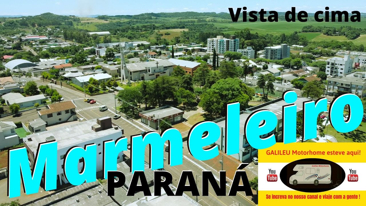 MARMELEIRO PR visto de cima | GALILEU MOTORHOME.