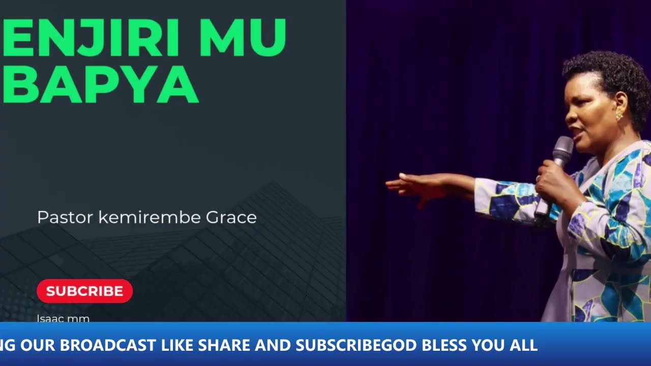 MCF RADIO: ENJIRI MUBAPYA NE PASTOR KEMIREMBE GRACE SSEMWOGERERE OKWEGENDEREZA