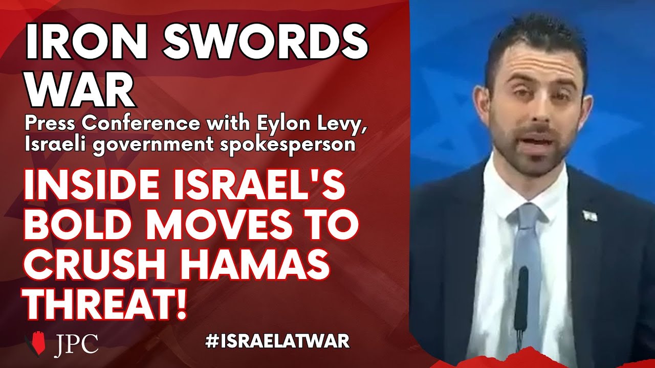 Press Conference with Eylon Levy, Israeli government spokesperson - December 5, 2023