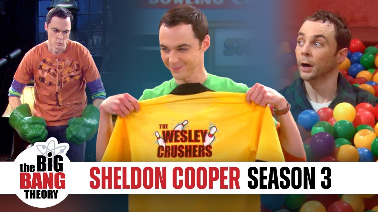 Unforgettable Sheldon Cooper Moments (Season 3) | The Big Bang Theory