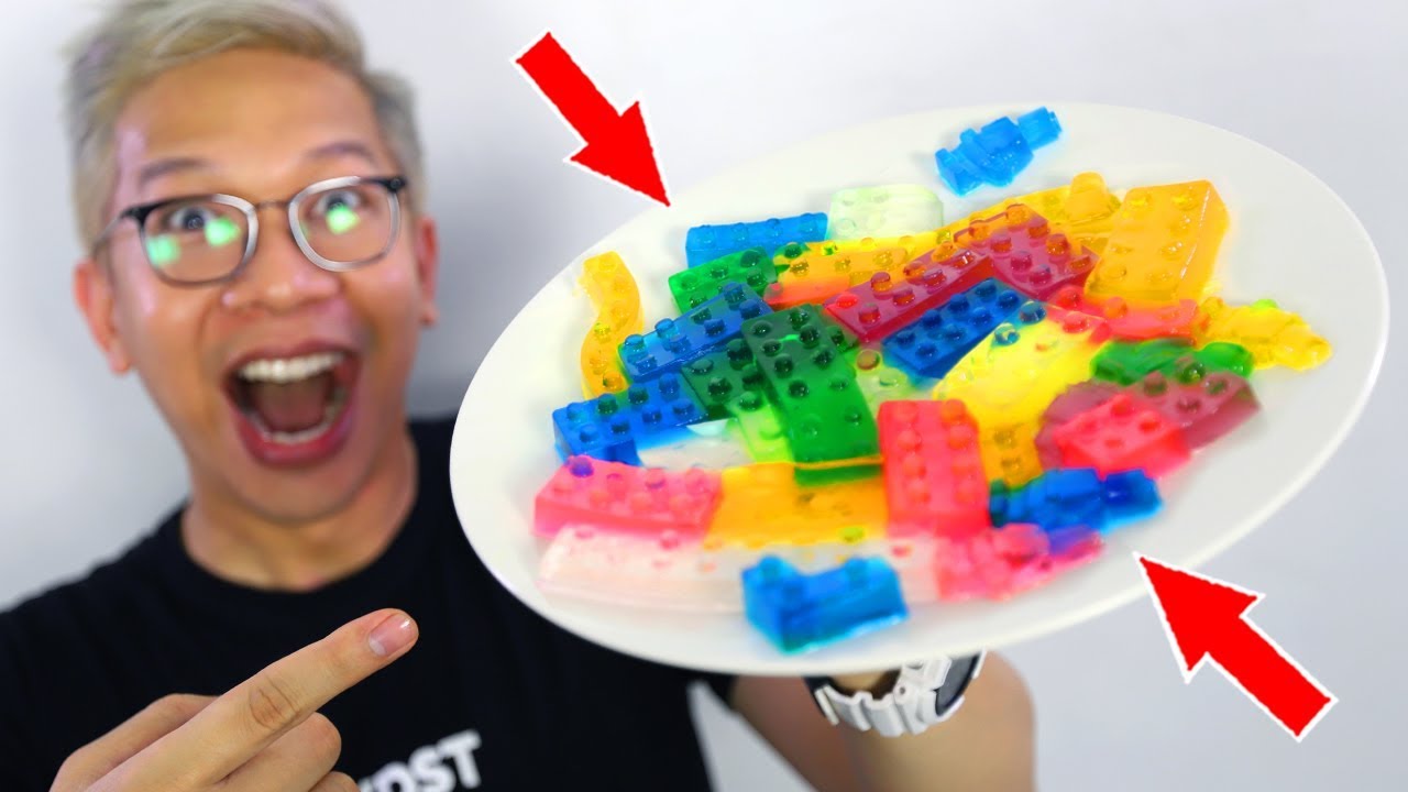 BIKIN AGAR-AGAR LEGO!!!