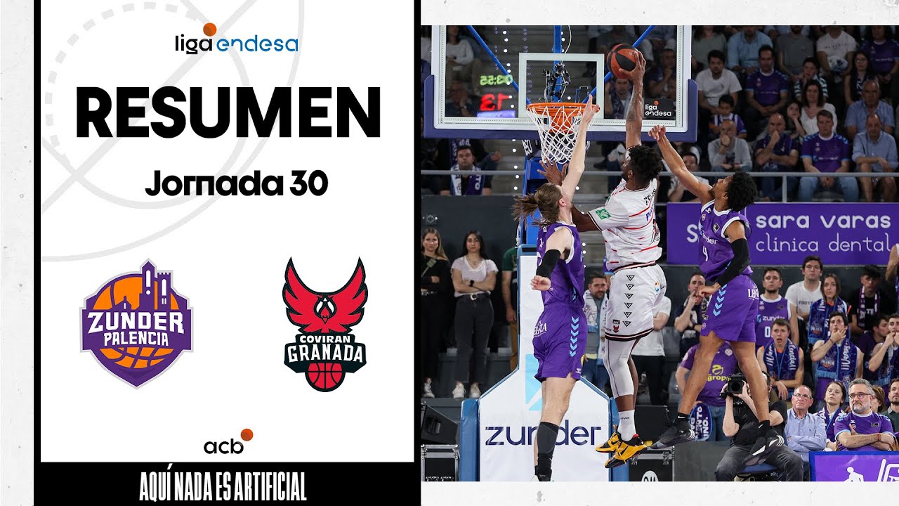 Zunder Palencia - Coviran Granada (83-91) RESUMEN  | Liga Endesa 2023-24