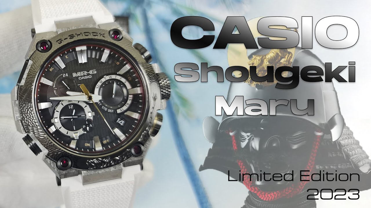 Обзор Casio MRG-B2000SG-1A Shougeki-Maru 40th Anniversary / модель 2023 года