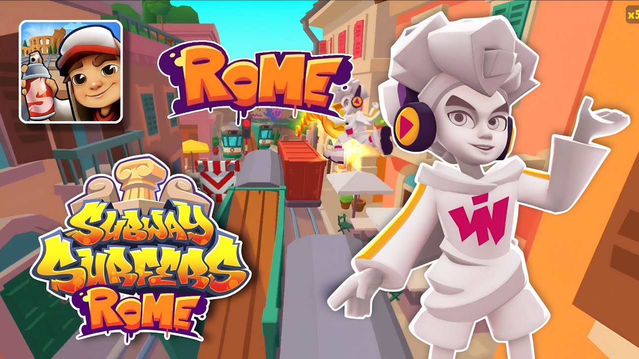 Subway Surfers Rome 2026 NEW UPDATE with Vittorio Taking Over the Beautiful City of Rome