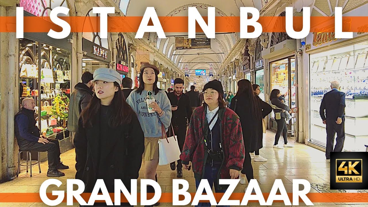 ISTANBUL TURKEY 2022 GRAND BAZAAR,FAKE MARKET 22 DECEMBER WALKING TOUR | 4K UHD 60FPS |