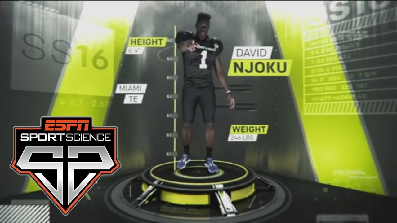 Former Miami TE David Njoku | Sport Science | ESPN