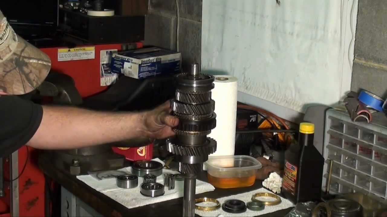 transmission part 4,  AX15  Rebuild /reassembling