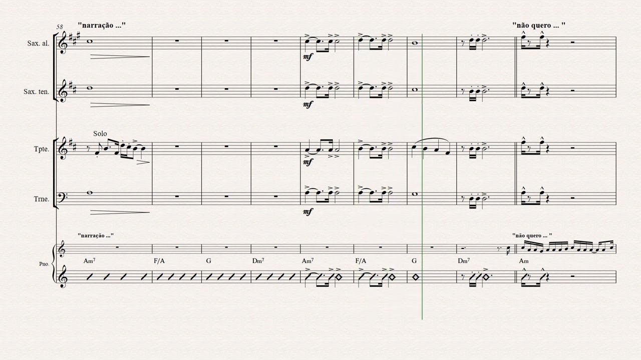 SETE TROMBETAS | Lauriete [ Partitura Para Naipe de METAIS ] 👇PARTITURA PDF👇