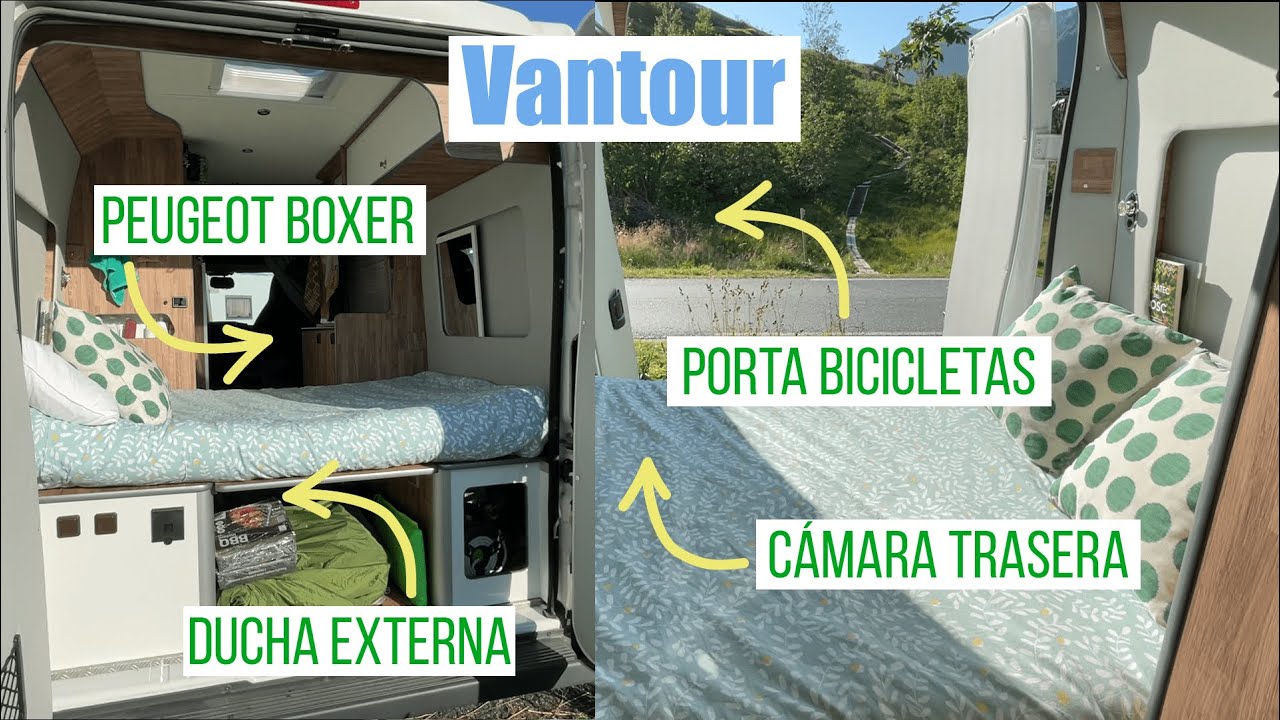 VANTOUR Peugeot Boxer L2H2, las MEDIDAS perfectas para una camper