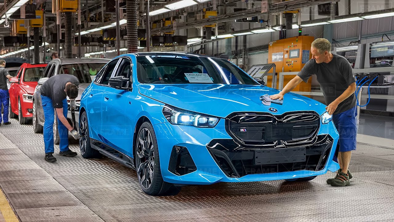 Inside BMW Production in Germany Producing the Brand New i5