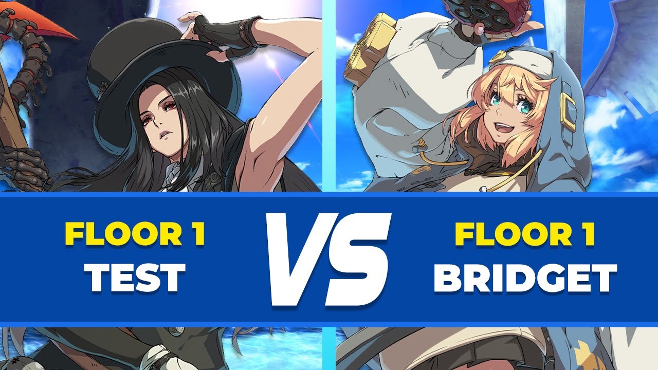 GGST Floor 1 ▶ Testament vs Bridget . Low Level Gameplay