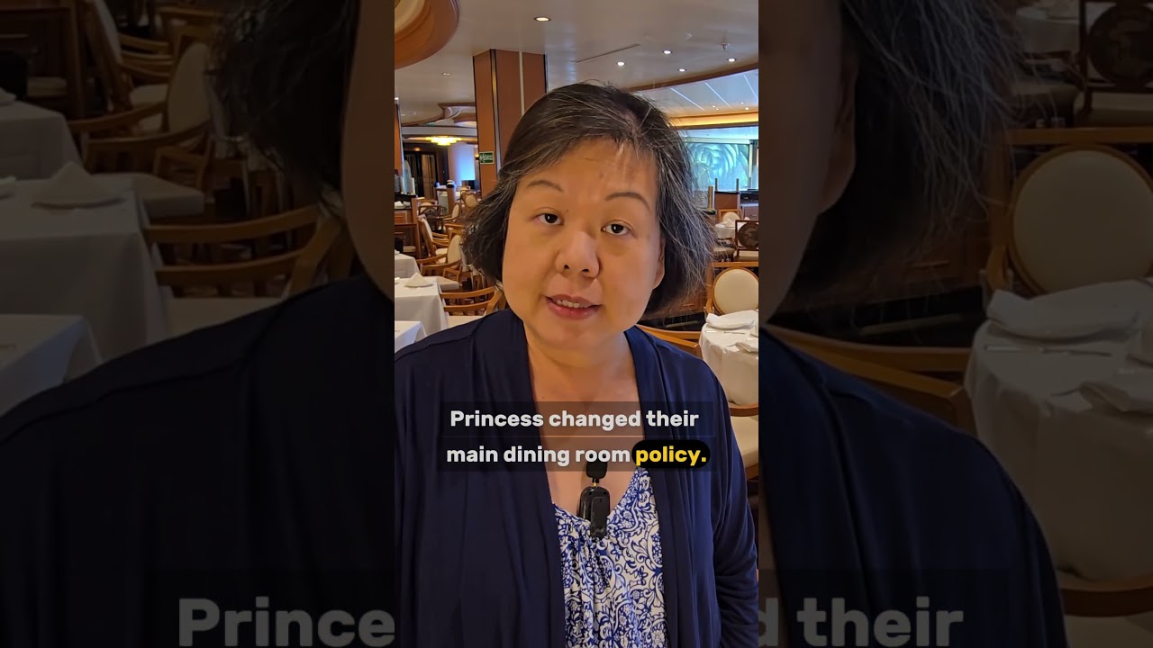 HOT Princess Dining Tips 2025!  #princesscruiseline #theportlowdown #cruisetips
