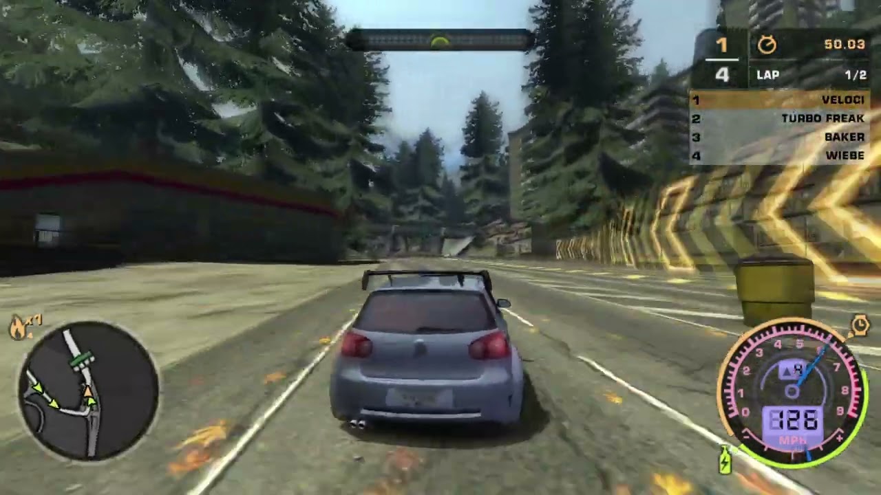 Need For Speed Most Wanted 2005 | VW Golf GTI | HD Mod | Hot Hatch Madness ❤️‍🔥