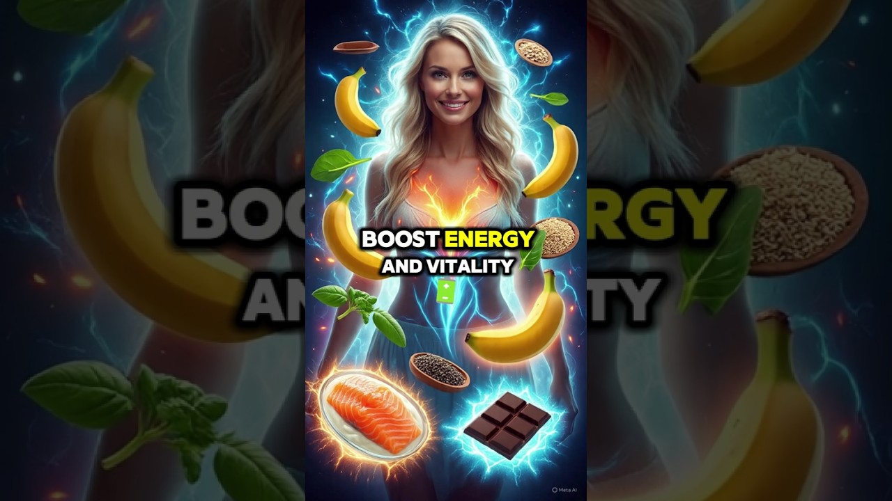 Top 10 Foods to Boost Energy & Vitality Naturally #energyboost #health #wellness