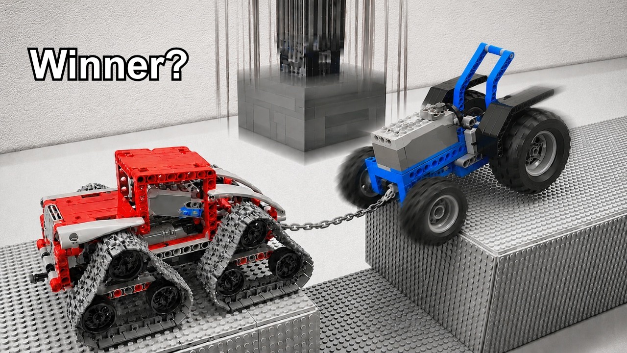Кто станет чемпионом по перетягиванию каната из LEGO? | FM LEGO Technic