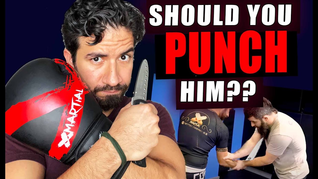 Kickboxing For Knife Self Defense | This Works??!!