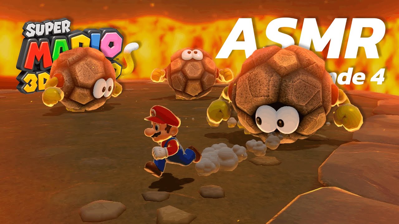 ASMR - Une bonne Nuit de Sommeil au monde 4 de Super Mario 3D World