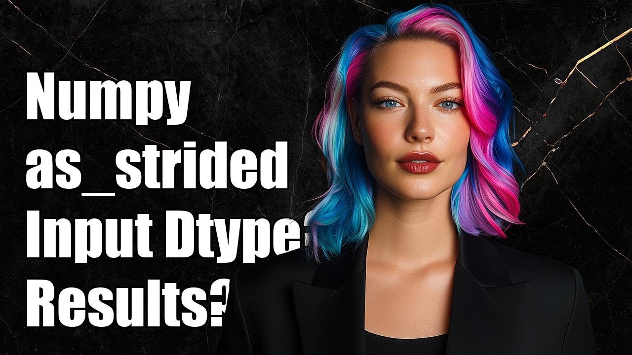 Will results of numpy.as_strided depend on input dtype?