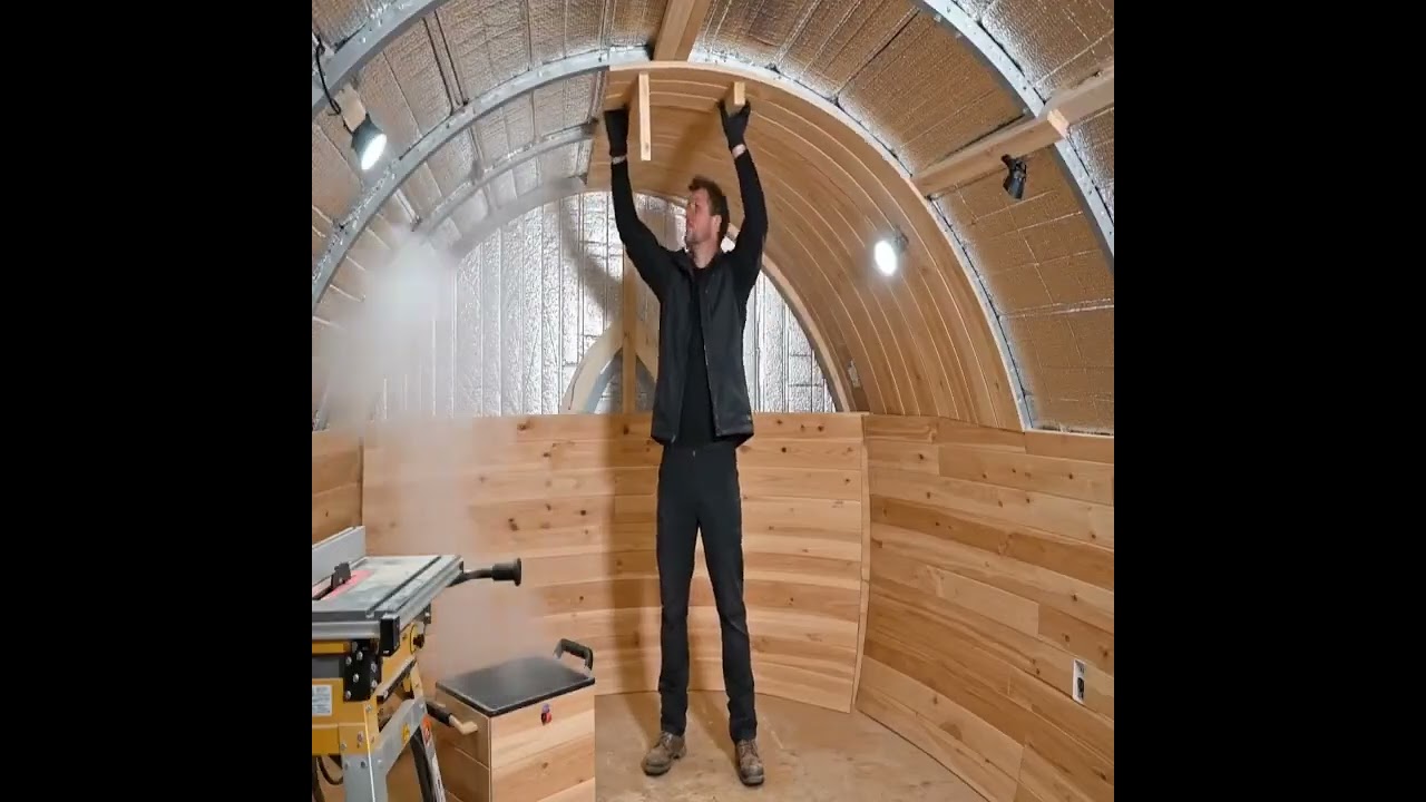 I Built a Fully Equipped Home 150 Meters High Inside a Broken Wind Turbine in the Desert