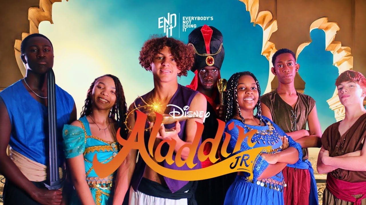 END It presents Disney's Aladdin Jr.  #ENDITAladdin2024