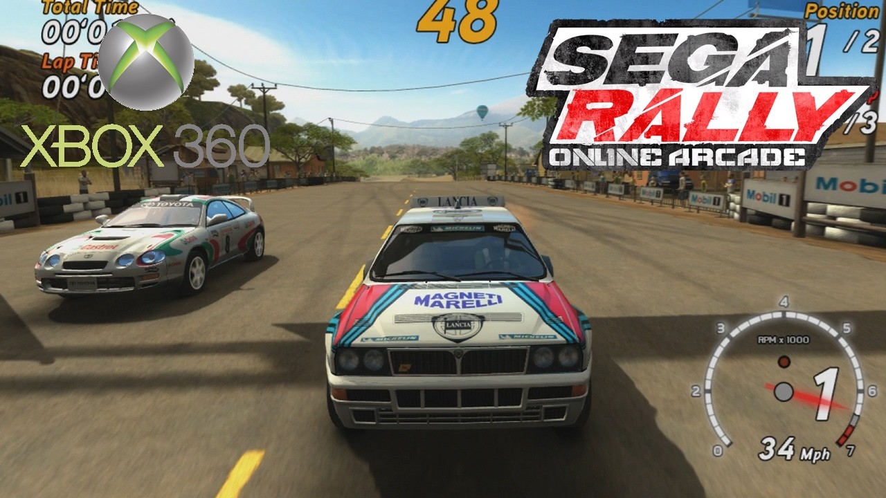 SEGA Rally Online Arcade playthrough (Xbox 360) (1CC)