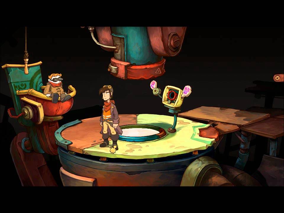 Deponia walkthrough - tutorial - part 1