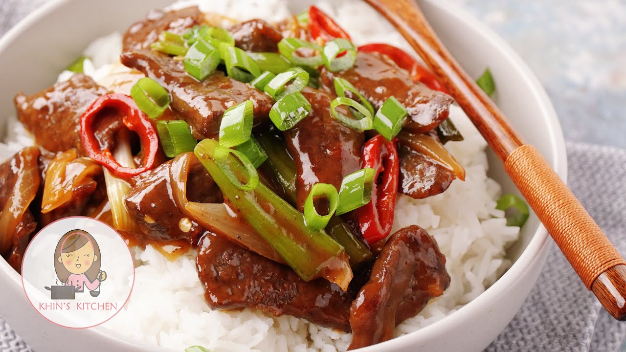 Juicy Tender Mongolian Beef Homestyle