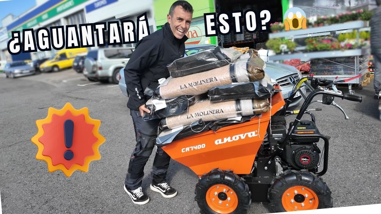 La carretilla Anova que arrasa en 2025 🔥 Prueba de carga y velocidad
