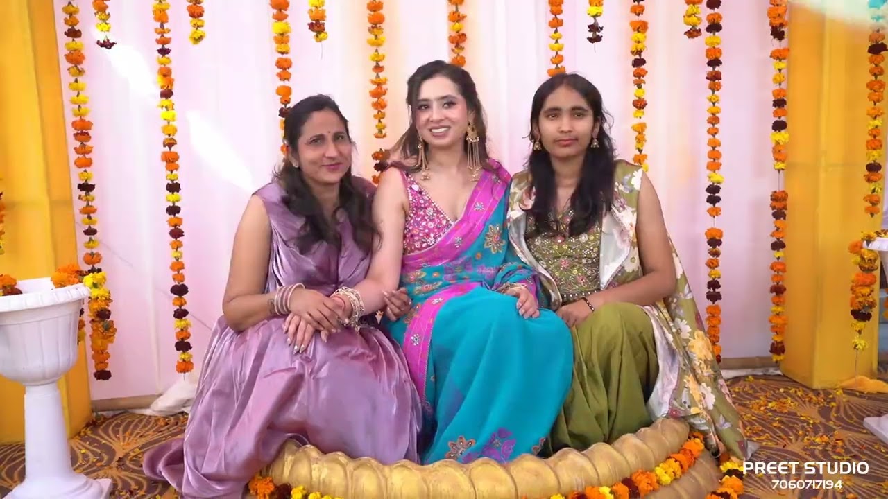  Shalu & Deepak  |  Wedding teaser | haldi ceremony |PREET STUDIO BARAUT|