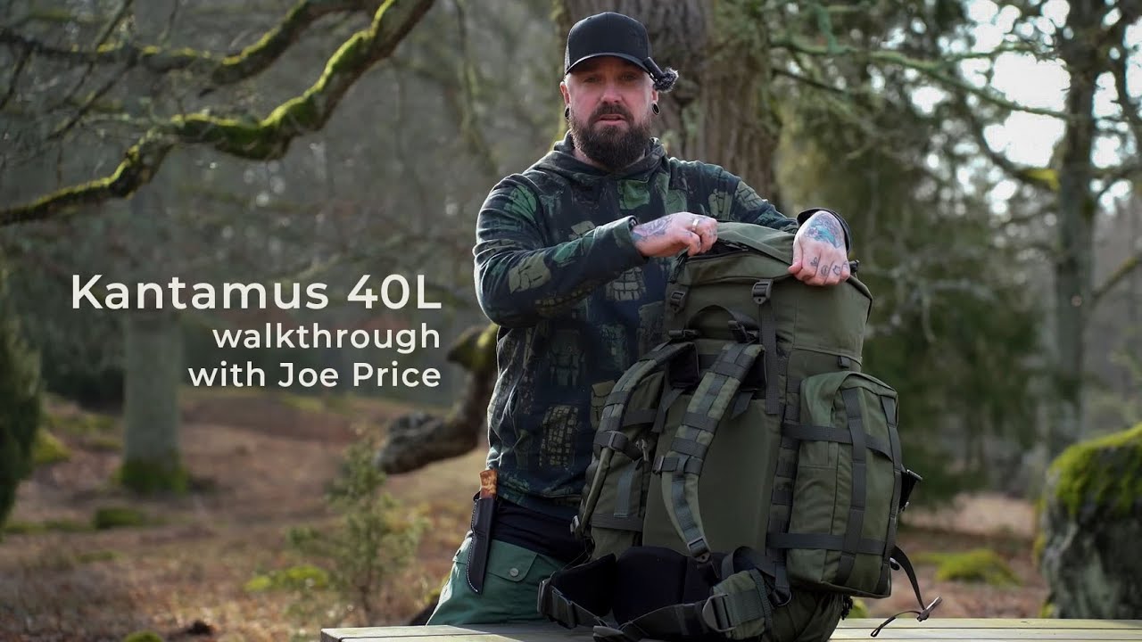 Kantamus 40L walkthrough with Joe Price