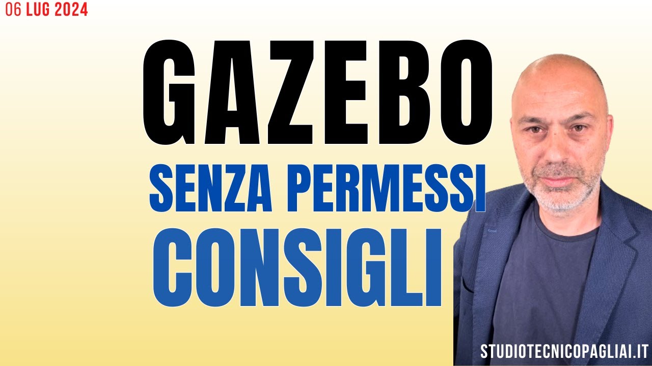 Gazebo senza permessi, come installarlo