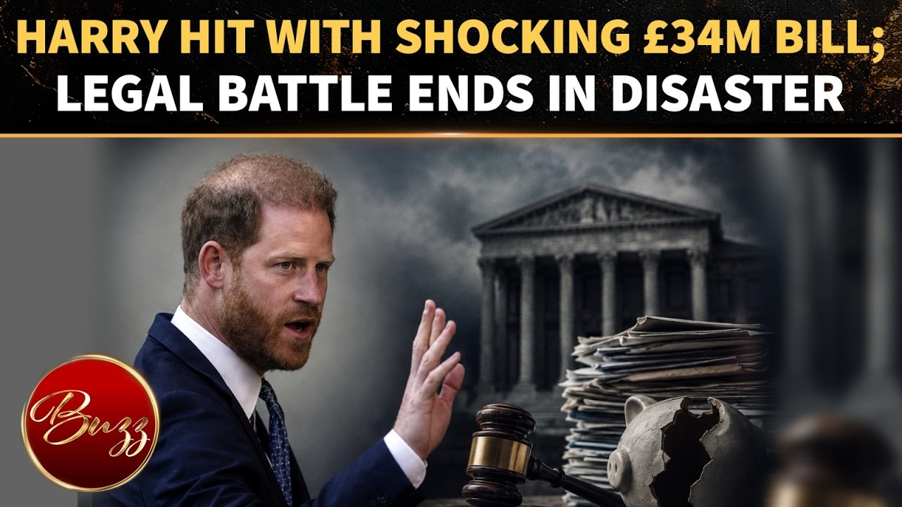 Prince Harry Faces Staggering &pound;34M Legal Bill After High Court Defeat in Daily Mail Case