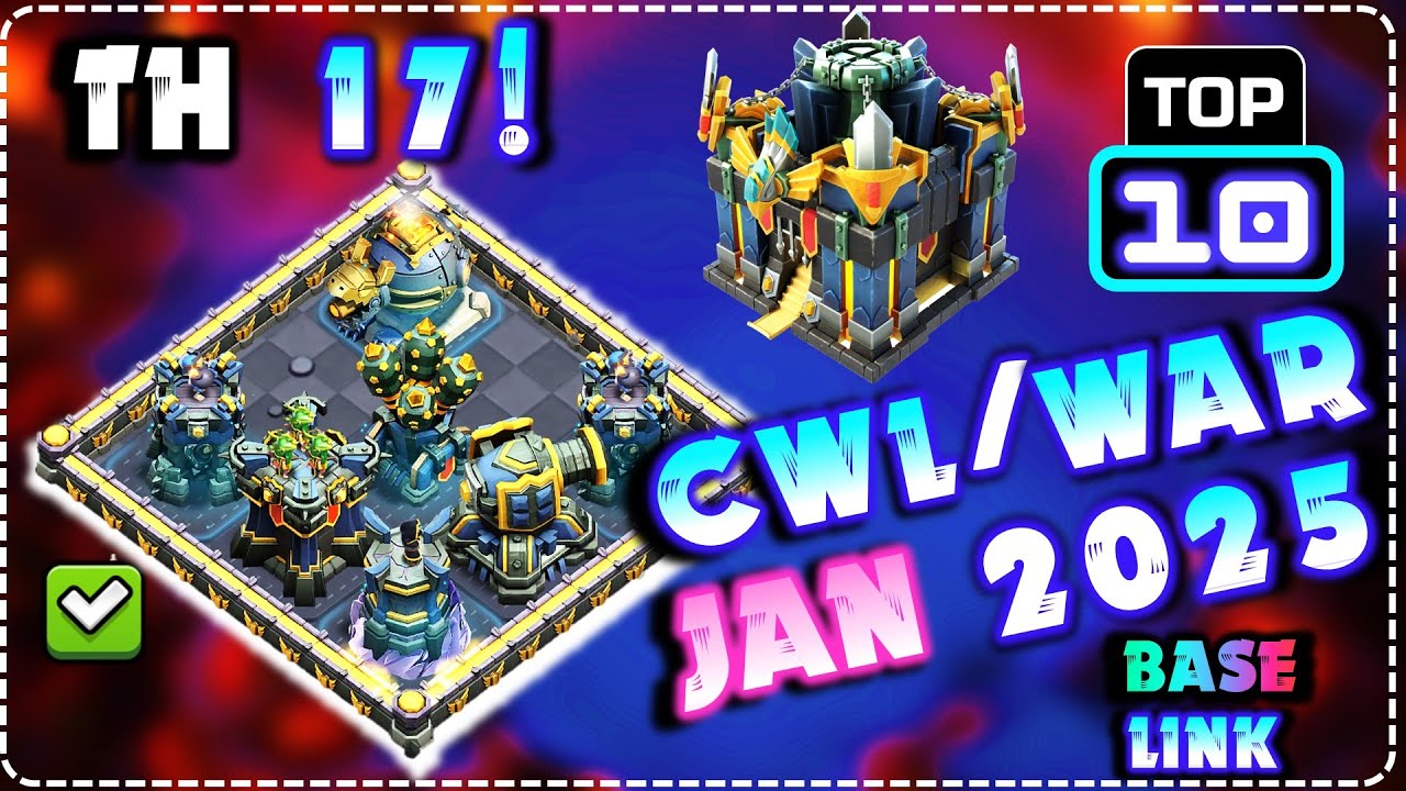 *NEW UPDATED*🔥TOWN HALL 17 Th17 WAR BASE With Link | TH17 LEGEND Base With Link | Clash of clans