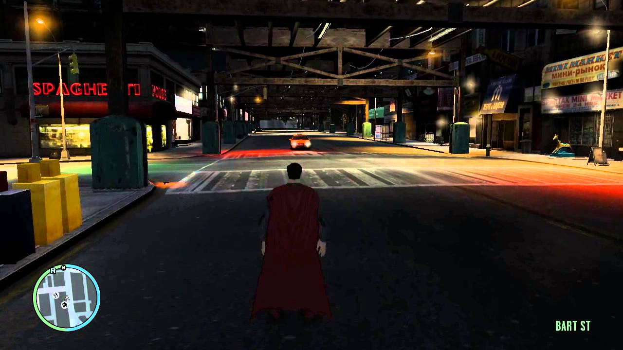Superman Plays GTA IV